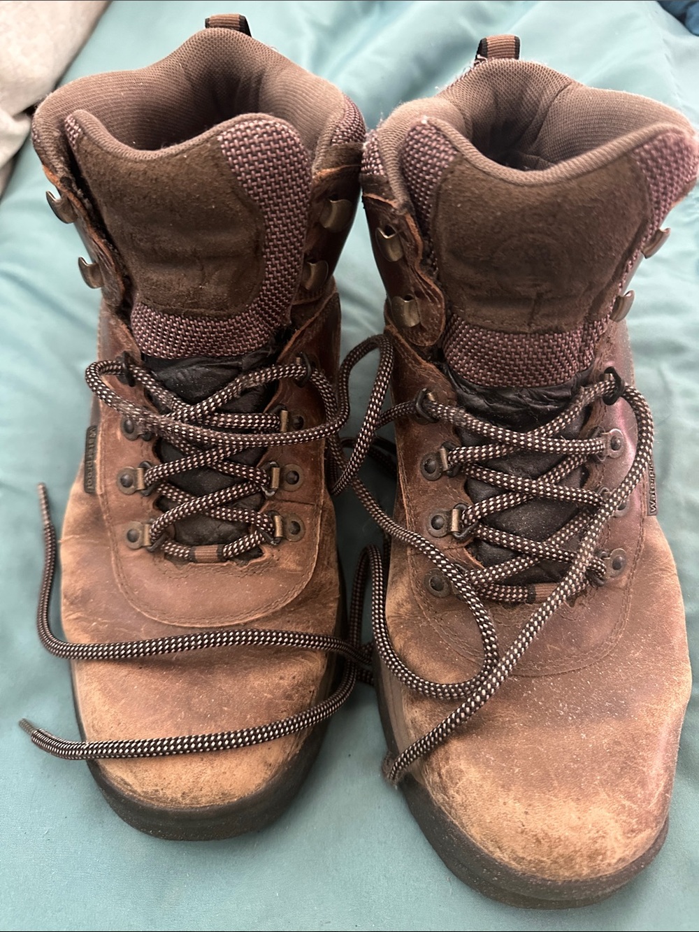 Men's BrownTimberland Leather Hiking Boots